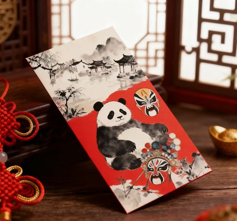 新年創(chuàng)意高端紅包